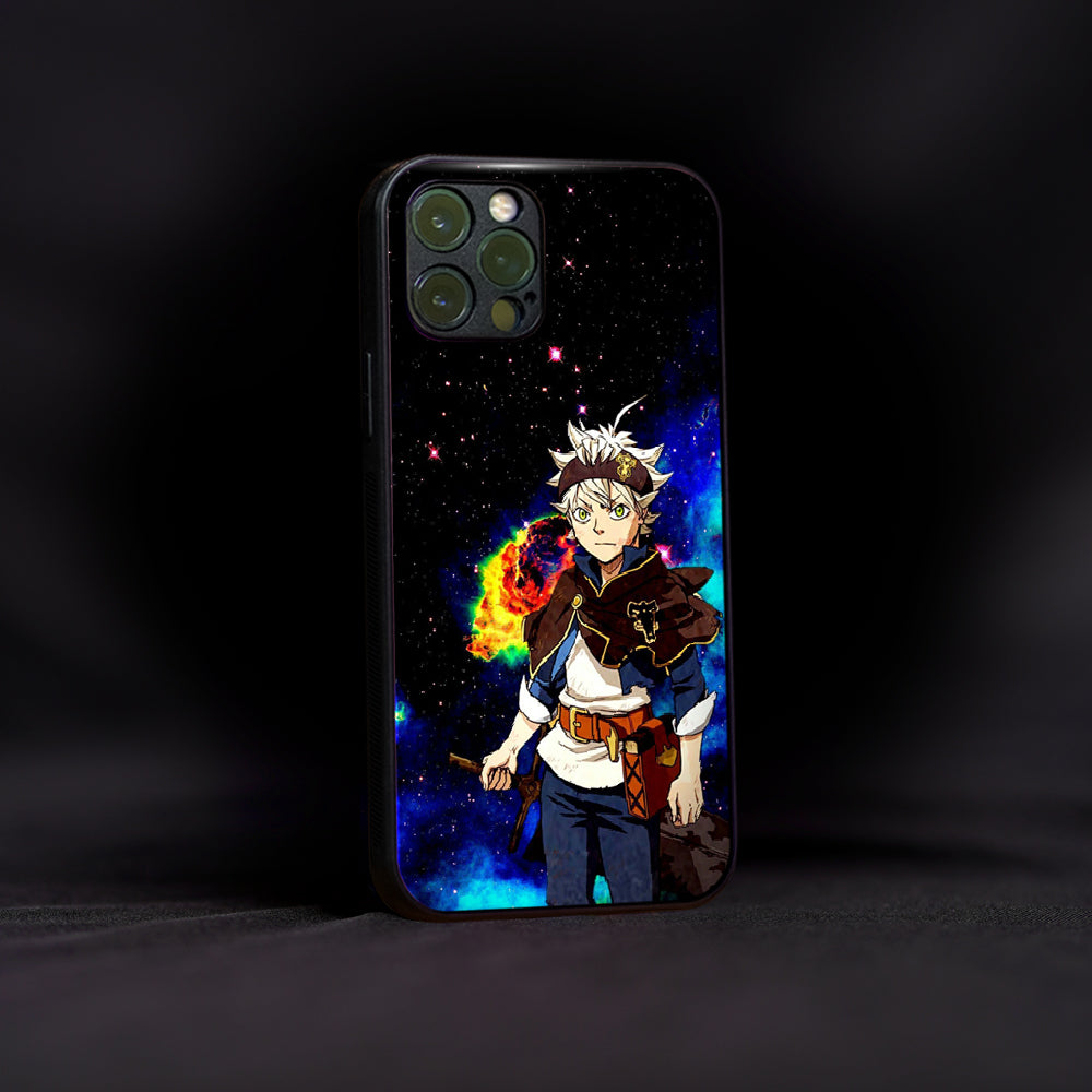 Asta Anime Boy Glass Case