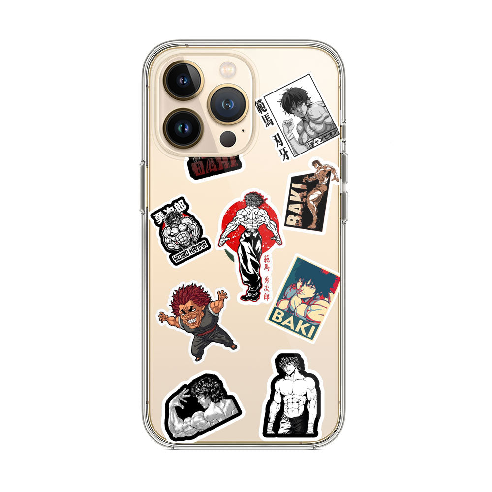 Baki Sticker Silicon Case