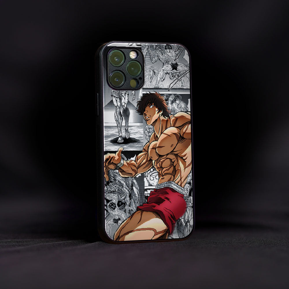 Baki the Poser Glass Case